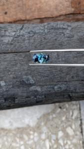 Uniquement dans ma boutique : Pierre naturelle de Tanzanite Zoisite certifiée, couleur la plus rare, taille ovale, 8x6 mm, 1,51 carat, clarté Eye Clean. - Product Image 2