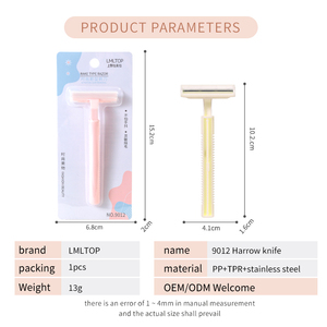 Rasoir à manche métallique économique, lame remplaçable, rasoir de barbier, rasoir droit pour homme sans lame - Product Image 5