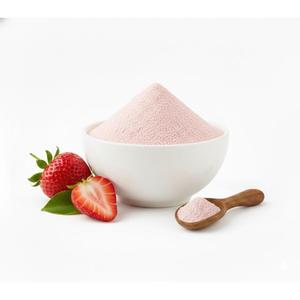 100% Pure Strawberry Powder Health Supplement for Immunity Support and Energy Boost Ideal for <b>Smoothies</b> Milkshakes - Product Image 1