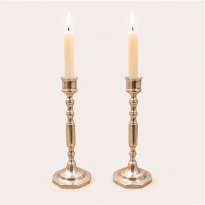 Modern <b>Iron</b> Metal Taper Candle Holder Set Handmade Eco-Friendly Home Table Decoration Christmas Party Supplies - Product Image 5