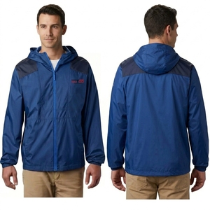 <b>Men</b> Windbreaker <b>Jacket</b> Casual Lightweight Waterproof Breathable Hooded Outdoor Sports <b>Running</b> Hiking Travel Performance <b>Jacket</b> - Product Image 4