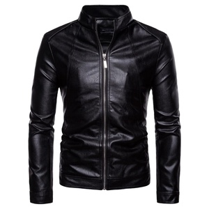 Chaqueta de Cuero para Hombre al por Mayor, Chaqueta de Invierno con Terciopelo, Chaqueta de Motociclista de Cuero Sintético con Capucha Desmontable 2026 - Product Image 3