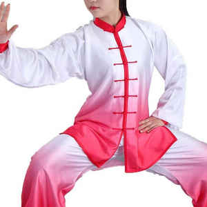 Uniforme d'arts martiaux avec ceinture, respirant, léger, élastique, uniforme d'entraînement sur mesure, uniforme de Kung Fu - Product Image 2