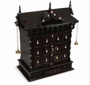 ระฆังไม้สักสไตล์อินเดียใต้ สำหรับวัด โกปูรัม ดีไซน์สวยงาม ขนาดสั่งทำได้ ตกแต่งบ้าน สินค้ามาใหม่ - Product Image 3