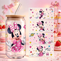 Autocollants imprimés de séries de dessins animés, autocollants décoratifs pour cahier, bouteille d'eau, bagages, journal, scrapbooking, décoration DIY