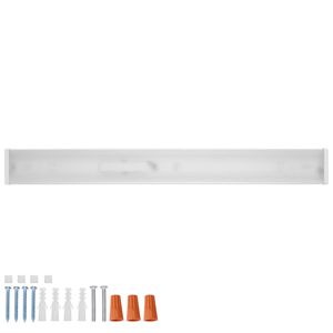 Lampada LED da Officina Regolabile 50W 5500LM 4FT 3000K/4000K/5000K, Plafoniera a Montaggio a Filo - Product Image 1