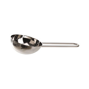 Cucharón Dosificador de Acero Inoxidable Japonés 410 con Logotipo Personalizado, Operación Manual, Indicación de 125 ml con Borde de Llenado, SIGAL MEDCO - Product Image 1