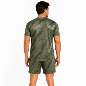 Conjunto Deportivo de Secado Rápido para Hombre, Ropa para Correr, Fitness y Gimnasio, Logotipo Personalizado Disponible, Suministro al por Mayor, Fabricante OEM - Product Image 6