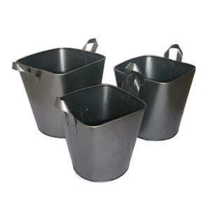 Pot de fleurs en métal galvanisé vintage personnalisé, petit pot de plantes en métal pour intérieur et extérieur, mini pots suspendus pour la décoration de la maison - Product Image 3