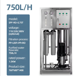 ระบบกรองน้ำดื่ม 750 ลิตร/ชม. แบบแลกเปลี่ยนไอออน พร้อม PLC 380V ปั๊ม ถังแรงดัน มอเตอร์ ระบบกรองน้ำบาดาล รับประกัน 1 ปี - Product Image 3