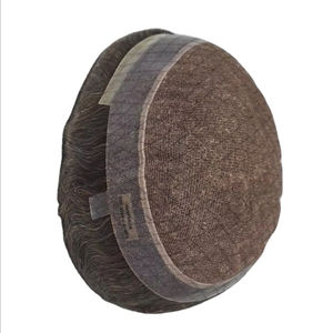 Premium Quality <b>Mens</b> Hair <b>Wig</b> Kinky Straight Remy Hair Toupee 100% Density Best Hair for <b>Men</b> - Product Image 2