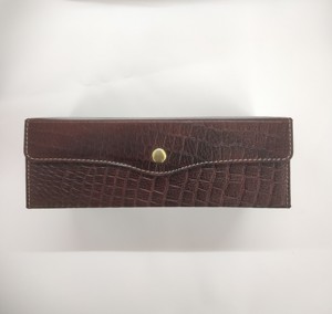 Boîte à mouchoirs en cuir pour serviettes de toilette, accessoire de voiture, couvercle de table de maquillage, vente en gros pour réception d'hôtel - Product Image 2
