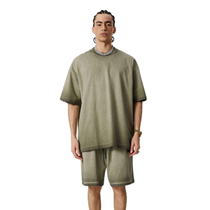 Ensemble de vêtements de sport pour hommes, mode été, short et t-shirt à manches courtes, vêtements décontractés, ensembles de t-shirts pour hommes - Product Image 1