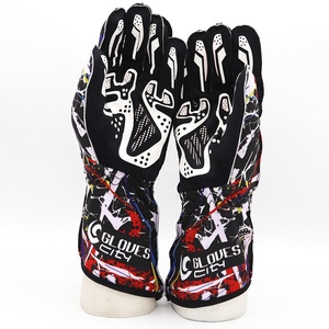 Unisex Stylish Kart Racing <b>Gloves</b> Flame-Retardant Breathable Non-Slip <b>Touch</b> <b>Screen</b> Digital Grip Customized Logo Full Riding - Product Image 2