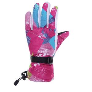 Guantes de Esquí Térmicos para Nieve, Resistentes al Viento, de Cuero, de Alta Calidad, con Logotipo Personalizado - Product Image 3