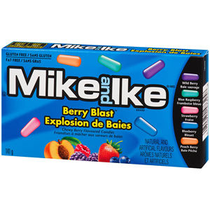 Bonbons au chocolat Mike and Ike Berry Blast, prix bas, vente en gros - Product Image 3