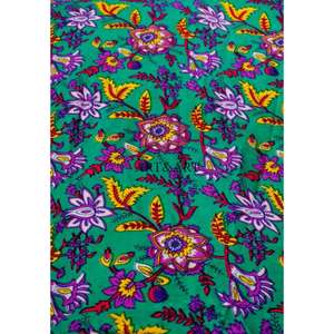 Tissu en coton 100% fait main, léger, de haute qualité, magnifique. Achetez du tissu imprimé en bloc en coton à prix de gros. - Product Image 4