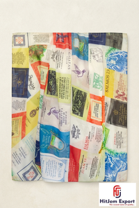 Custom Printed Long Scarf OEM ODM Manufacturer <b>Silk</b> Feel Fashion Shawl Hijab <b>Head</b> <b>Wrap</b> Private Label Textile Factory India - Product Image 6