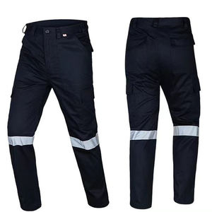 Safety <b>Work</b> Breathable <b>Waterproof</b> Multi Pockets Men's Hi Visibility Cargo Trousers Reflective High Quality Customized Microfiber - Product Image 2