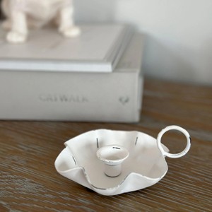 Metal Candle Holder Taper Holder for Home & <b>farm</b> decor Christmas decor candle stands Rustic Iron Taper Candle Stand with Handle - Product Image 1