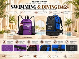 Custom Lightweight <b>Swim</b> Team Equipment Holdall with Roomy Main Compartment and for Training supplier - Product Image 4