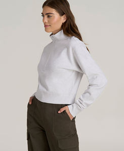 Sudaderas de invierno para mujer al por mayor, de la mejor calidad, con forro, cuello alto, bordadas, 100% algodón polar, transpirables, con cremallera, MOQ bajo - Product Image 3