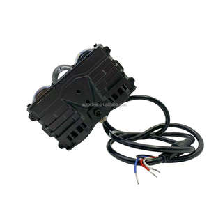 Foco <span class=keywords><strong>LED</strong></span> E06Z <span class=keywords><strong>de</strong></span> 3 <span class=keywords><strong>LED</strong></span>, 100W, Súper Brillante, Luz Blanca <span class=keywords><strong>de</strong></span> 6000K, Luz Alta y Baja, Universal, 12V, Luz <span class=keywords><strong>de</strong></span> Conducción - Product Image 3