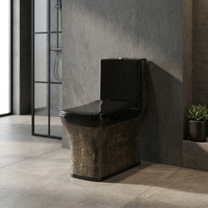 WC monobloc en céramique de conception européenne, couleur design, modèle Vistaar Sanitary, en promotion - Product Image 2