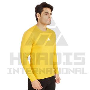 Camiseta Casual de Manga Larga para Hombre, Color Personalizado, Cuello Redondo, Camiseta Moderna de Manga Larga para Hombre, Transpirable, Corte Ajustado - Product Image 5