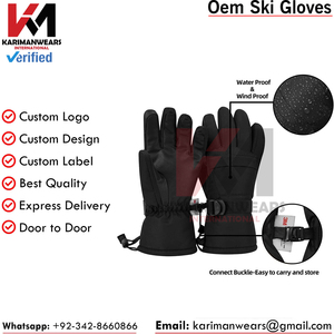 Guantes de nieve profesionales con aislamiento térmico, impermeables, transpirables y de ajuste cómodo - Product Image 6