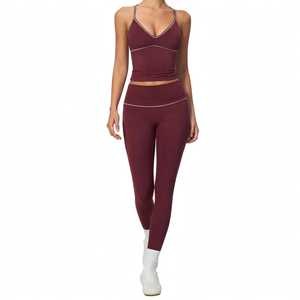 Conjunto Deportivo de 2 Piezas para Mujer, Ropa Deportiva Premium, Transpirable, de Secado Rápido, Ligera, para Entrenamiento Físico y Atletismo - Product Image 5