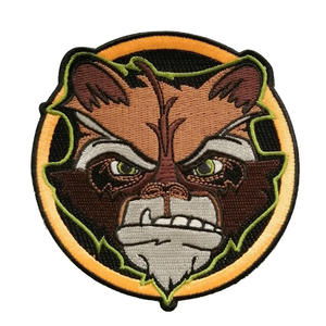 Écussons brodés personnalisés avec logo Dragon, à coudre ou à repasser, pour chapeaux, vestes, vêtements, sacs, uniformes, tissu sergé - Product Image 1