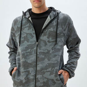 Sweat à capuche de chasse camouflage d'extérieur avec tissu à séchage rapide et coupe-vent, manches longues, doublure douce, parfait pour la forêt - Product Image 4