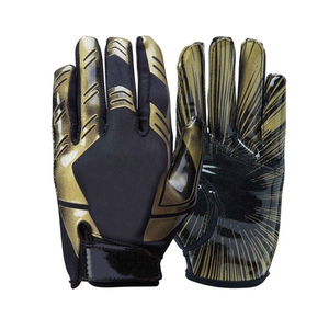 Enhanced <b>Grip</b> American Football <b>Gloves</b> Skin Friendly Airflow Design Sweat Control Lightweight Feel American Football <b>Gloves</b> - Product Image 1