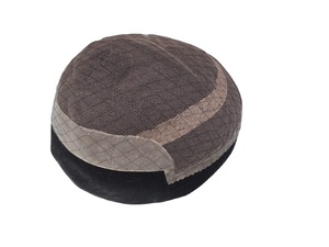 Perruque toupet en dentelle frontale à ondulation naturelle, modèle octogonal, ondulation profonde, cheveux indiens Remy, 38 mm, prothèse, Bangladesh - Product Image 2