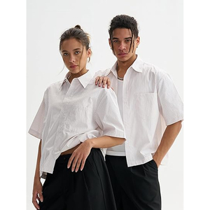 Wholesale Men Plaid Shirt Short Sleeve Casual <b>Check</b> Shirt Lightweight Cotton Button Up OEM Factory Price - Product Image 4