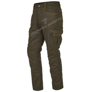 Hot Sales Winter 100% <b>Wool</b> <b>Pant</b> Tactical <b>Pants</b> Mens Hunt Fleece Cargo <b>Pants</b> Multi Pockets Hiking Work Trousers - Product Image 2