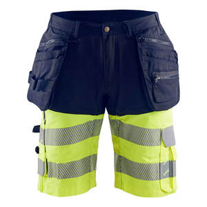 Pantalones cortos de trabajo reflectantes para hombre, pantalones cortos de seguridad para hombre, pantalones cortos de alta visibilidad para trabajo de seguridad. - Product Image 4