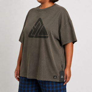 Camisetas de algodón 100% para mujer, estilo color block, ropa casual de verano, 220g, manga corta, cuello redondo, apliques ecológicos, secado rápido, venta al por mayor - Product Image 3