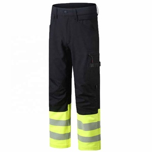 Pantalon de travail de sécurité pour hommes, haute qualité, infroissable, anti-rétrécissement, antibactérien, léger, en polyester, service OEM, vente chaude - Product Image 5