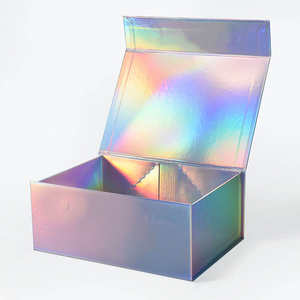 Caja de Regalo Magnética de Mármol Blanco de Lujo, Caja de Presentación de Cartón Premium para un Empaque Elegante - Product Image 2