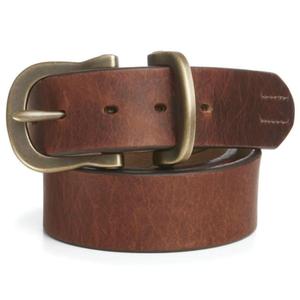 Cinturón de Cuero de Diseño Sólido y Duradero con Hebilla Rectangular de Color Negro, Cinturones Casuales Impermeables para Hombre Hechos en India - Product Image 2
