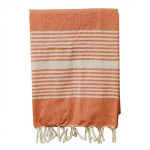 Toalla de playa Fouta, tejido turco, logotipo personalizado, venta al por mayor, ligera, para Hammam, spa, resort, fabricante OEM ODM, India - Product Image 1