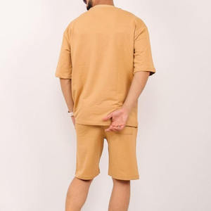 Ensemble 2 pièces pour homme : T-shirt respirant et léger et short – Personnalisable avec logo – Tenue de sport d'été – Vente en gros – Meilleure qualité - Product Image 6