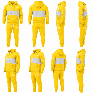 Premium <b>Boys</b> Tracksuit Set Custom Logo Heavyweight Jacket Matching Pants Comfortable Breathable Kids Athletic Wear - Product Image 5