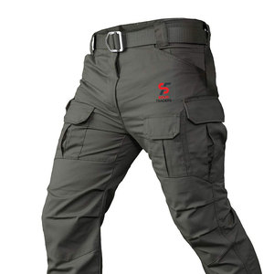 Pantalon cargo et pantalon homme Solid Trader, qualité supérieure, matière confortable et extensible, poches utilitaires classiques, coupe raffinée. - Product Image 3