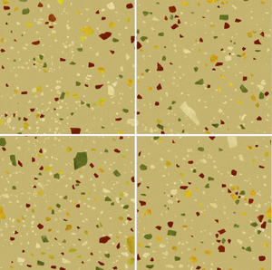 Próximamente: Azulejos de Porcelana Quartzite Taupe para Paredes Interiores, 600x600mm, Textura de Flores y Plantas, Acabado Brillante, Antibacteriano, Resistente a los Ácidos - Product Image 1