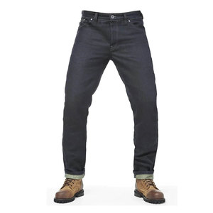 Pantalones Vaqueros de Mezclilla Transpirables Personalizados al por Mayor, de Cintura Alta, para Adultos, Ropa Deportiva Protectora para Carreras, para Hombre - Product Image 1