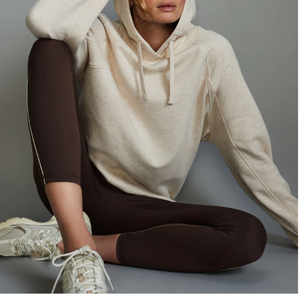Wholesale Breathable Polyester/Cotton Oversized Women's Sweatshirt Custom <b>Acid</b> Wash Hoodies <b>Drop</b> Shoulder Heavyweight Winter - Product Image 6