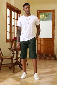 Pantalones Cortos Cargo para Hombre, de Secado Rápido, Ligeros, para Senderismo, Trabajo o Golf, con 5 Bolsillos con Cremallera - Product Image 5